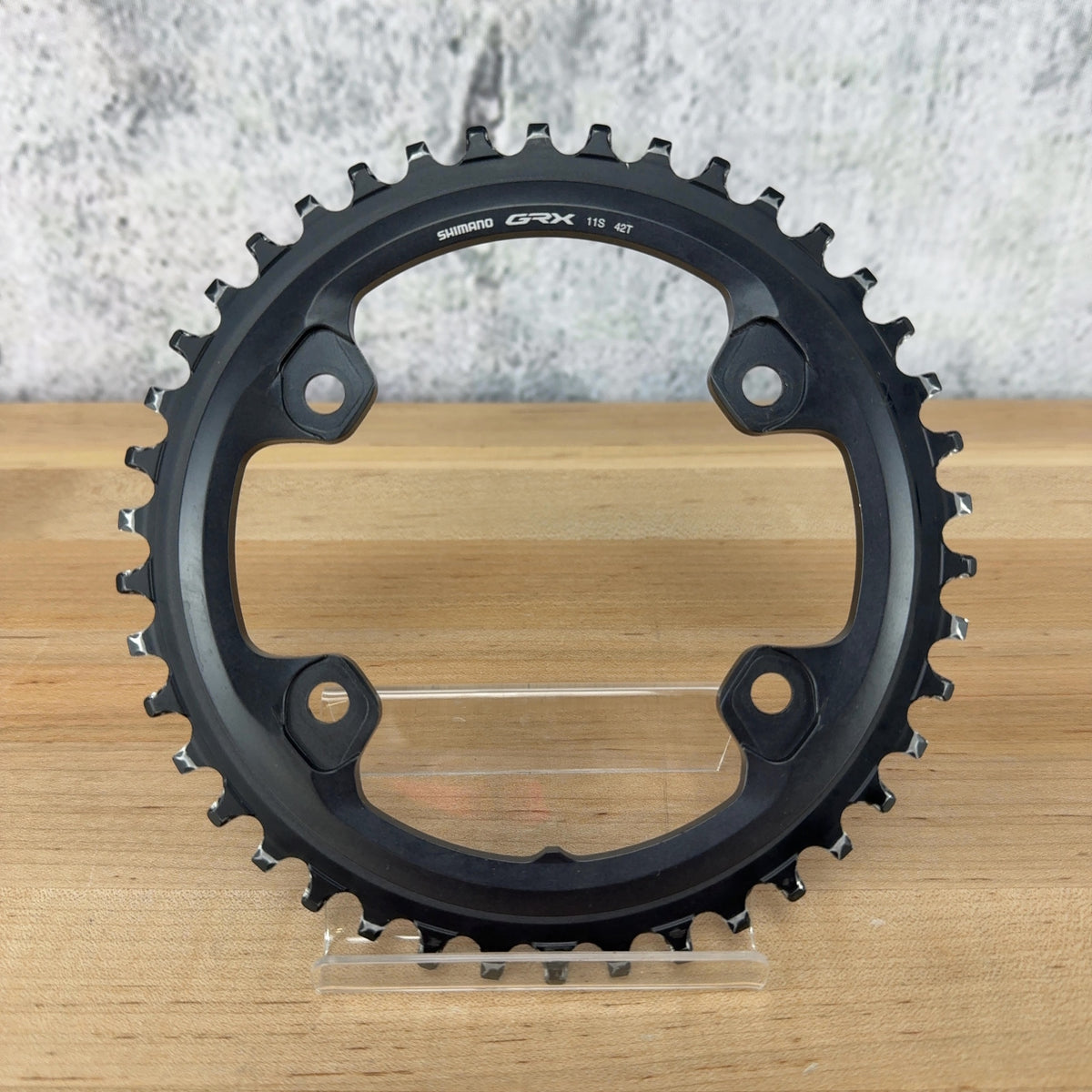 Light Use! Shimano GRX RX600 42t 11-Speed 4-Bolt 110BCD Gravel 1x Chainring 92g — photo 1 of 5