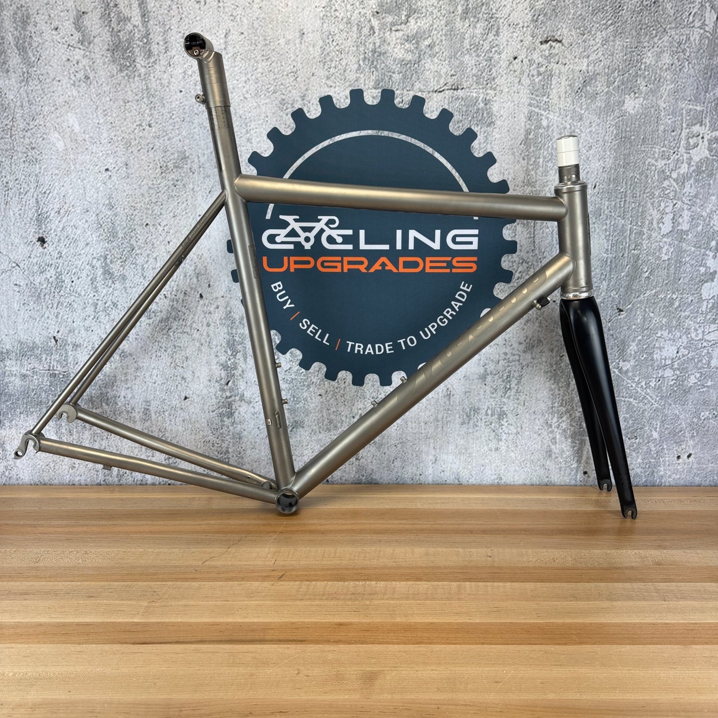 2014 Mosaic RT-1 54cm Titanium Rim Brake Road Frameset Chris King 700C 2062g