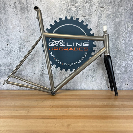2014 Mosaic RT-1 54cm Titanium Rim Brake Road Frameset Chris King 700C 2062g