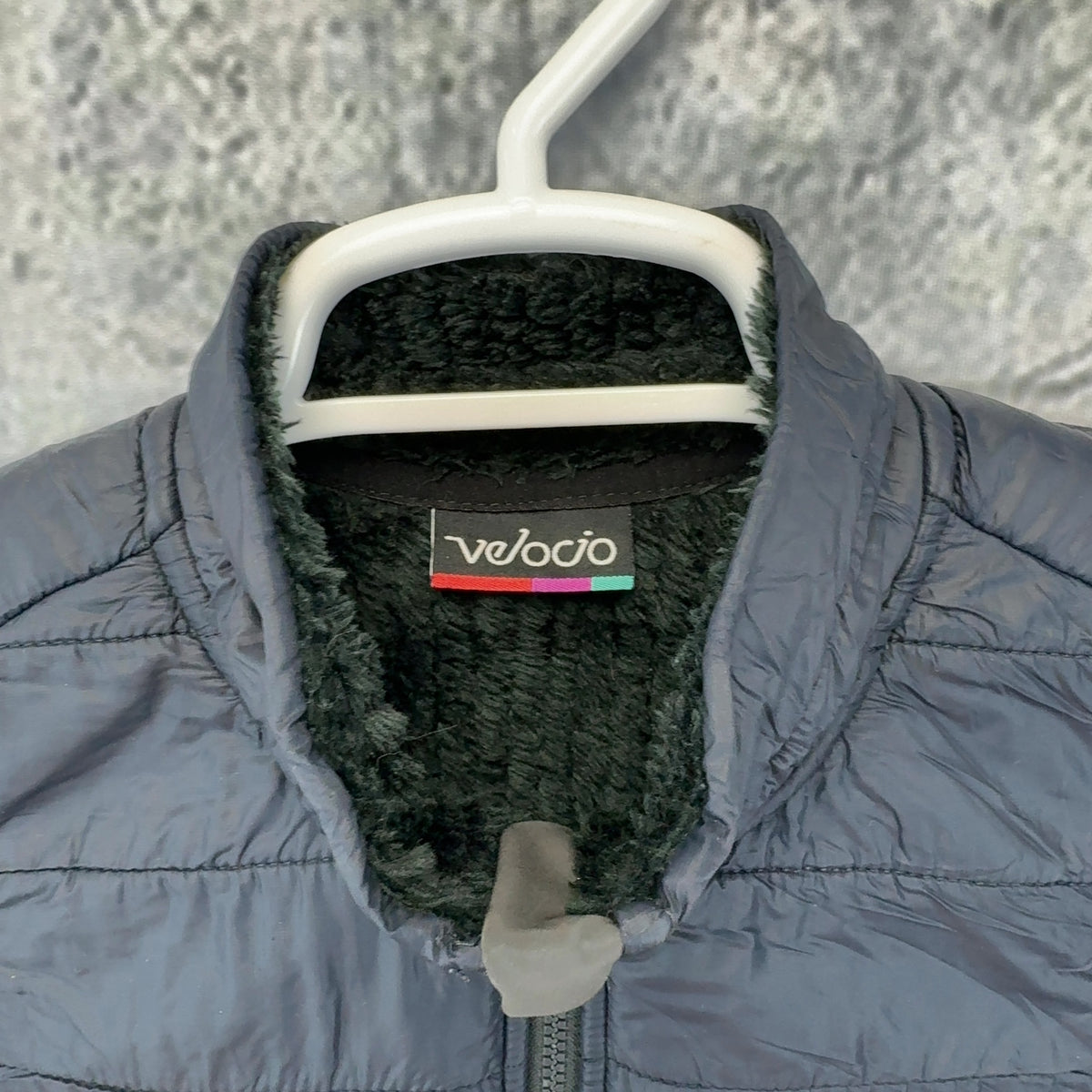 Velocio Recon Medium Navy Blue Women's Cold Weather Cycling Vest — photo 2 of 6