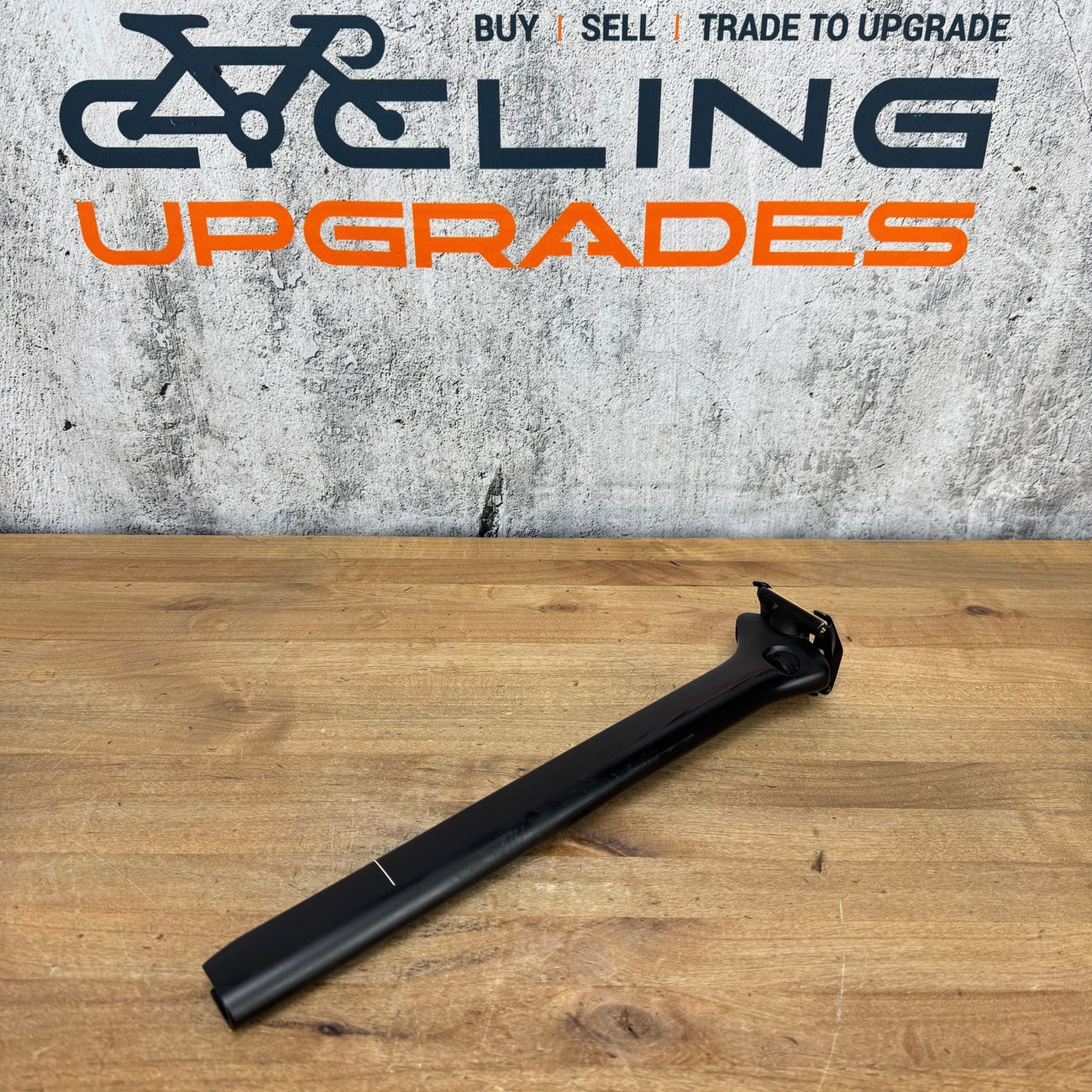 Low Mile! Cervelo SP27 15mm Setback 370mm Carbon Bike Seatpost 219g