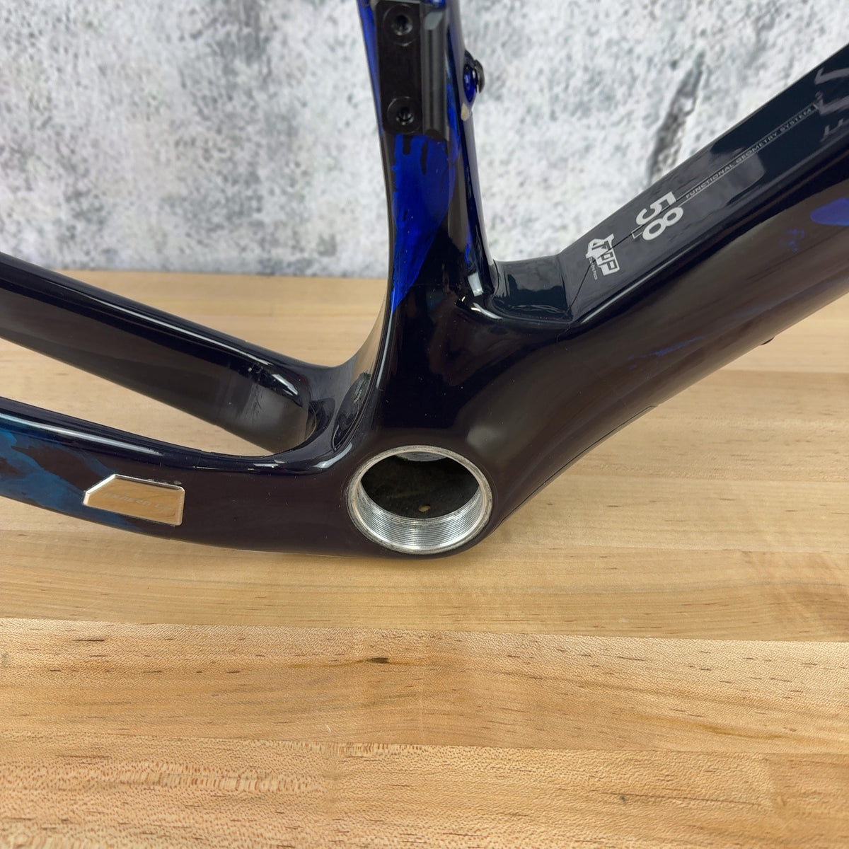 Mint! 2026 SEKA ExAero GR 58cm Mariana Blue Carbon Gravel Brake Frameset 700c — photo 20 of 28