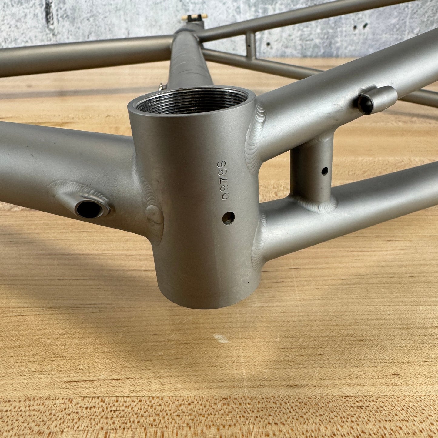 2018 Moots Vamoots RSL Disc Custom Titanium Frameset
