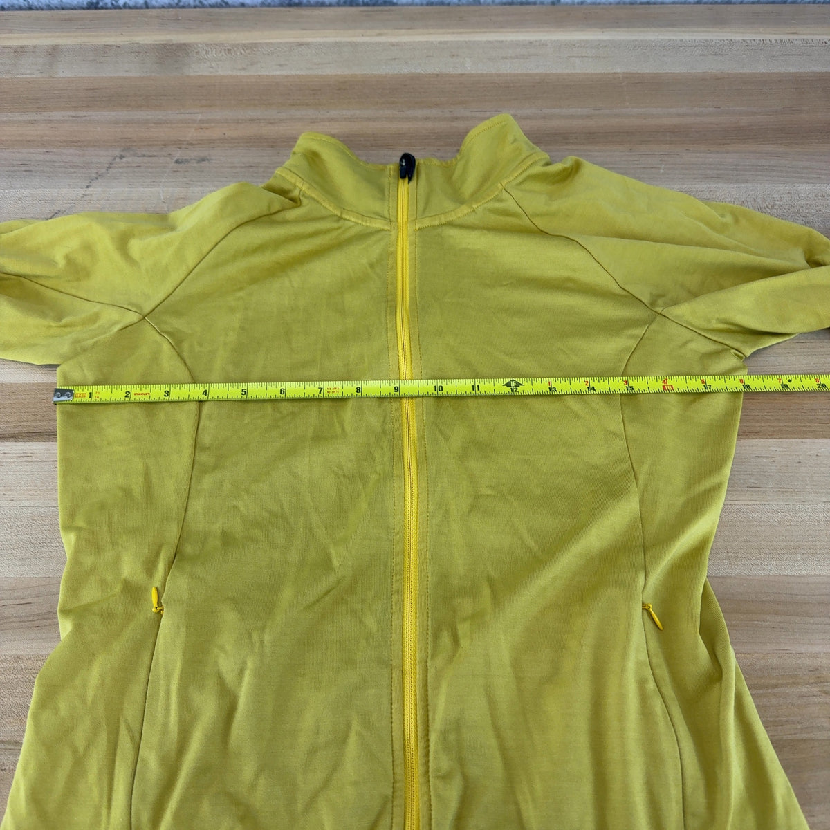 Velocio Recon Large Mustard Yellow Women's Cold Weather Cycling Jacket — photo 7 of 7