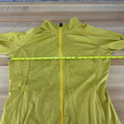 Velocio Recon Large Mustard Yellow Women's Cold Weather Cycling Jacket