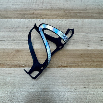 Low Mile! Ciclovation Tai Chi Pearl White Carbon Water Bottle Cages