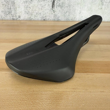 Light Use! Fizik Argo R1 150mm Carbon Rails Bike Saddle Black 202g