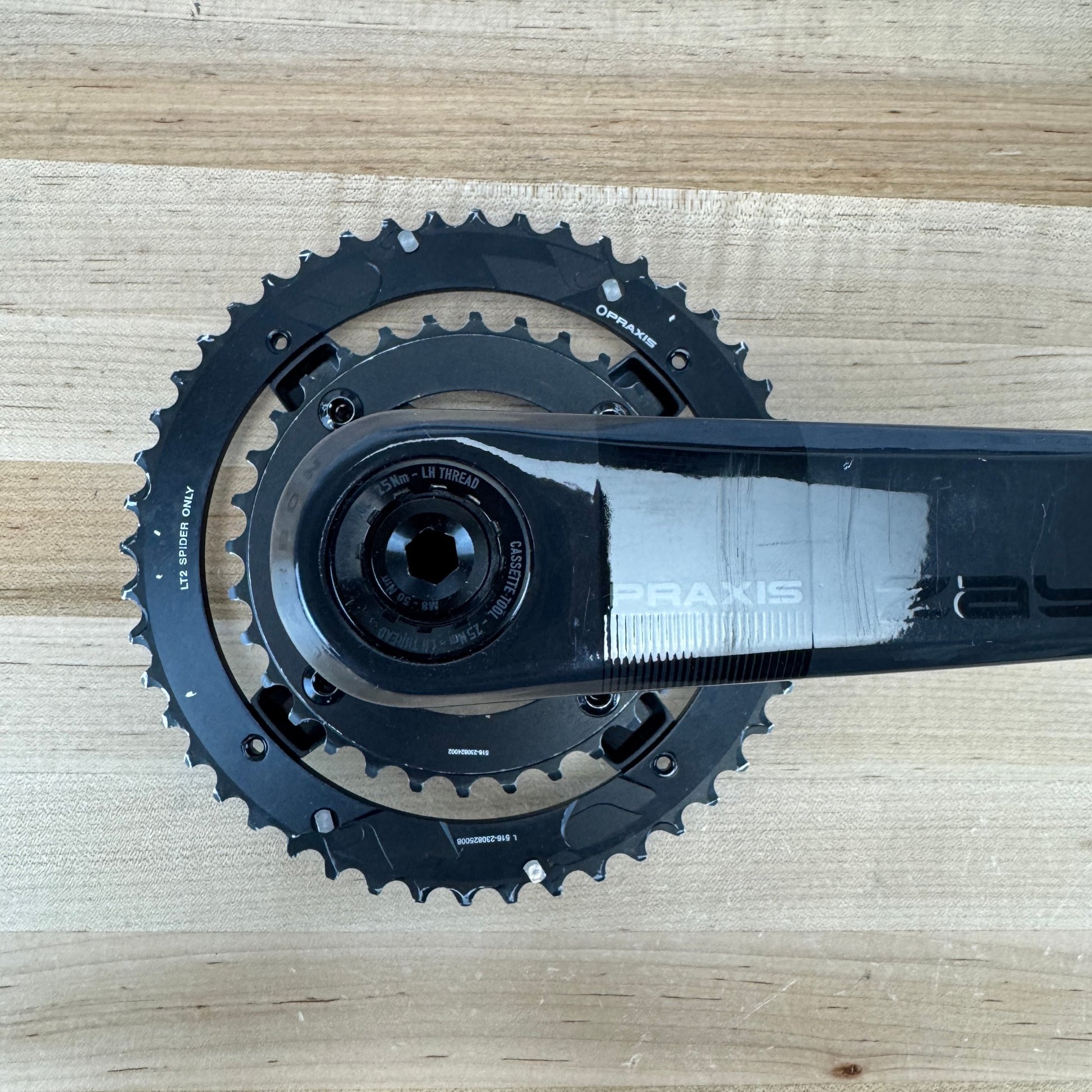 Low Mile! Praxis Zayante 48/32t 12-Speed Carbon Crankset 695g w/ Chainrings