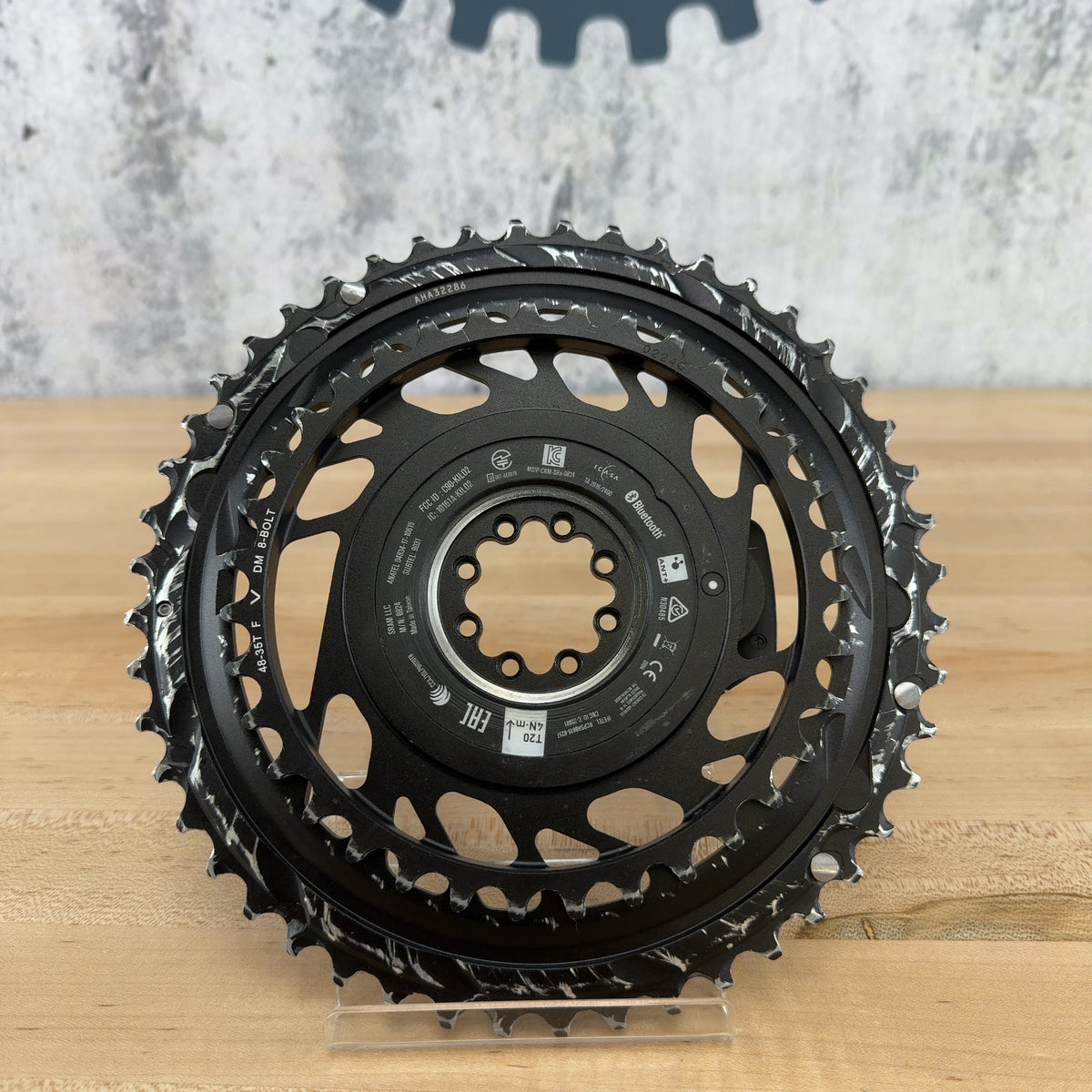 Low Mile! SRAM Red AXS E1 Power Meter 48/35t 12 Speed Chainring Set 264g — photo 3 of 5