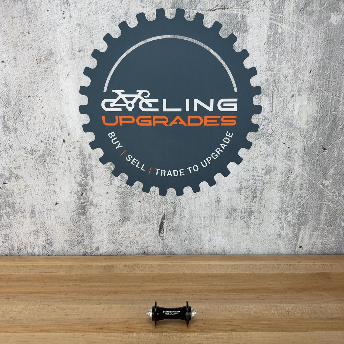 Chris King R45 Front 28 Hole Black Alloy Hub