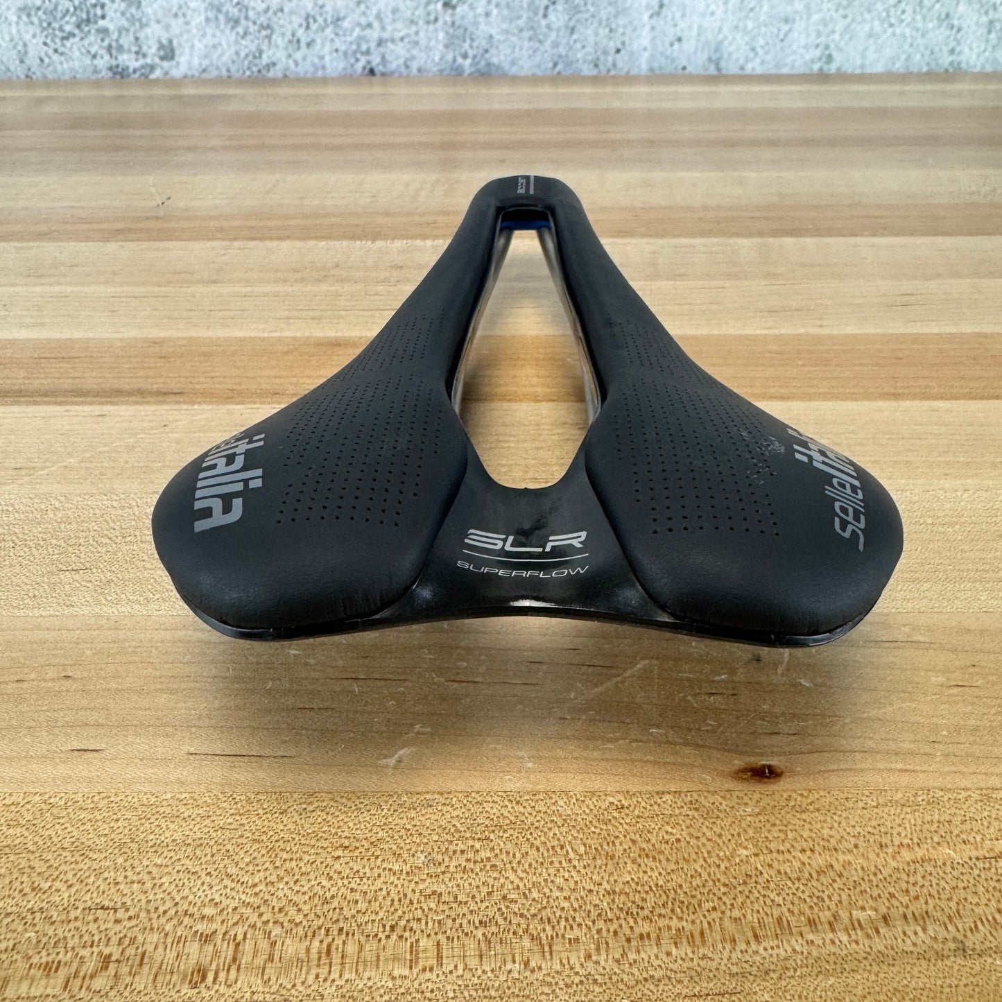 Low Mile! Selle Italia SLR Boost Ti 316 Superflow 145mm Ti 316 Rails Saddle 170g