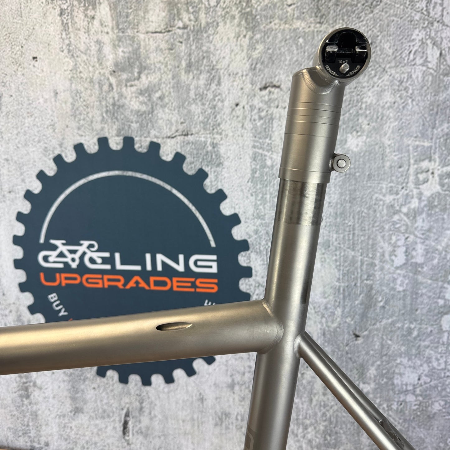 2014 Mosaic RT-1 54cm Titanium Rim Brake Road Frameset Chris King 700C 2062g