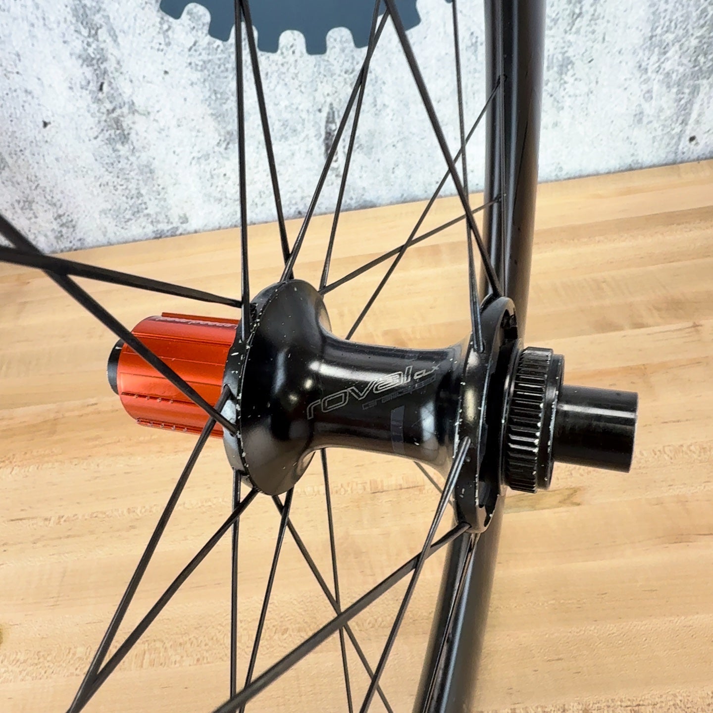 Roval Rapide CLX 64 Carbon Disc Brake Tubeless HG CeramicSpeed Wheelset 1592g