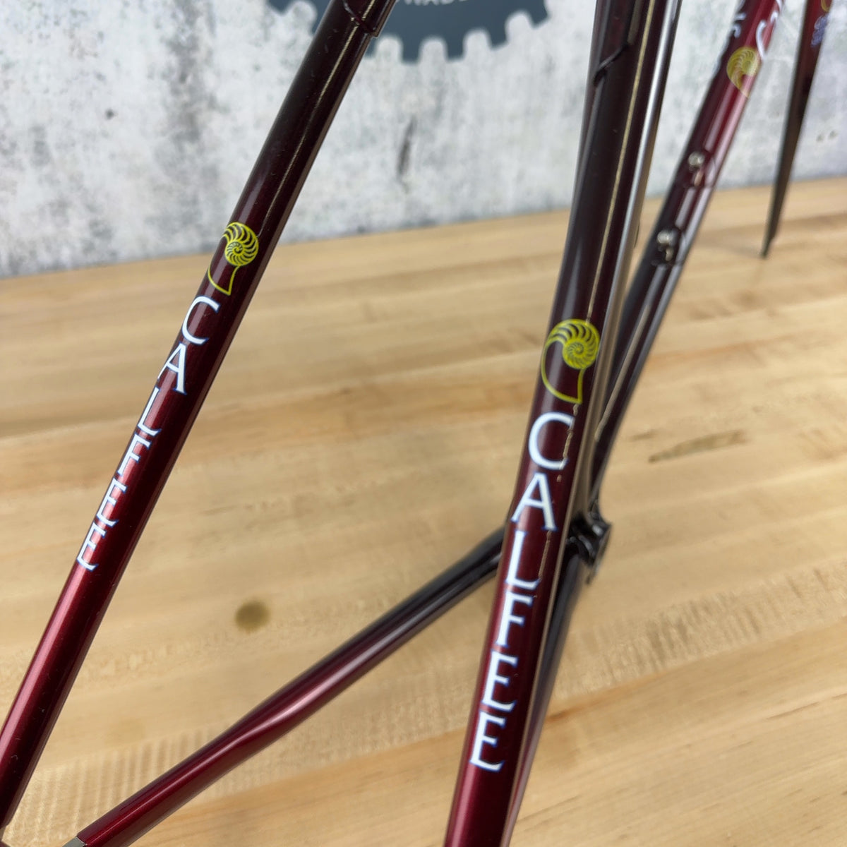 Calfee Tetra Pro 58cm Red Vintage Carbon Rim Brake Road Bike Frameset 700c 1710g — photo 8 of 20
