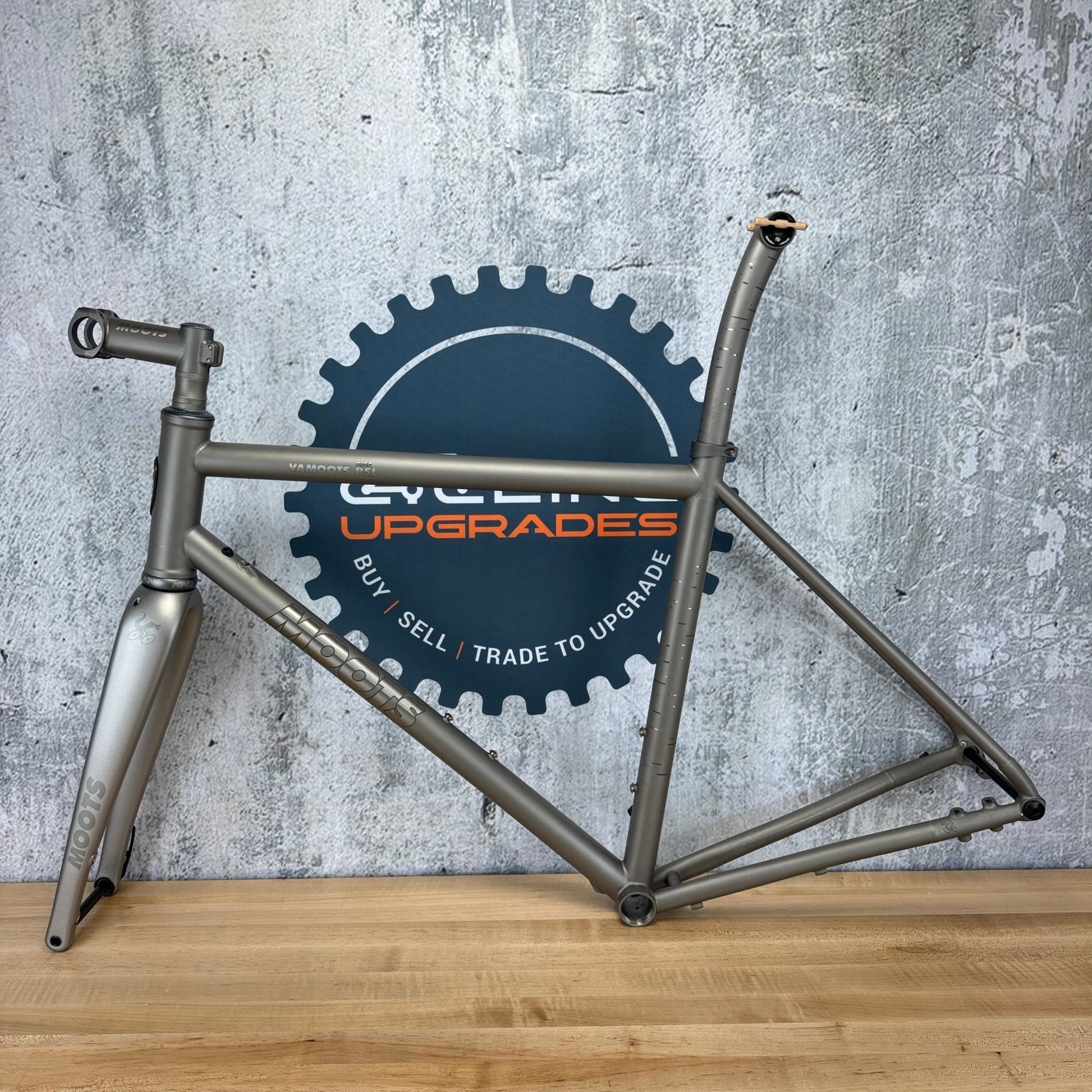 2018 Moots Vamoots RSL Disc Custom Titanium Frameset