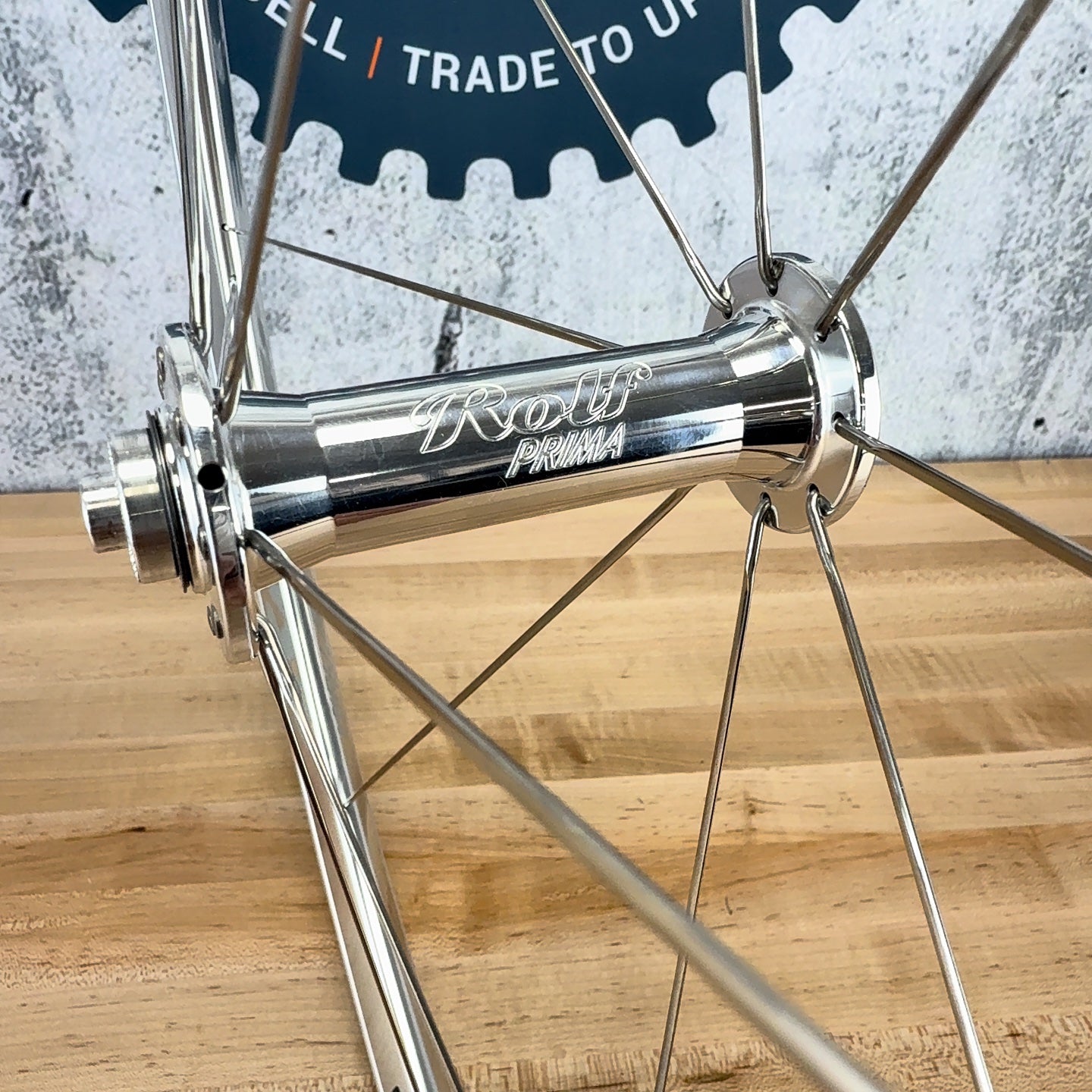 New Take Off! Rolf Prima Vigor Rim Brake Special Edition Silver Rim Brake Alloy Wheelset MSRP $1249