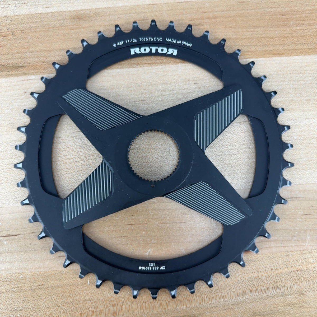 Low Mile! Rotor Round Ring 1x DM 12-11s 46T Alloy 1x Chainring — photo 3 of 5