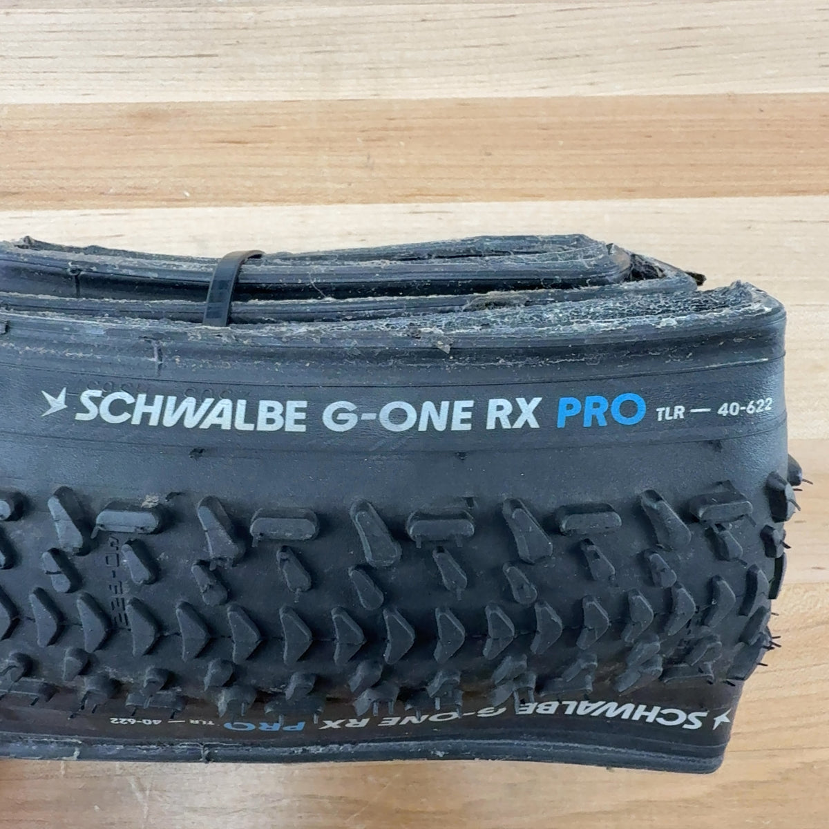 Light Use! Pair Schwalbe G-One RX Pro 700c x 40mm Gravel Tubeless Gravel Tires — photo 8 of 8