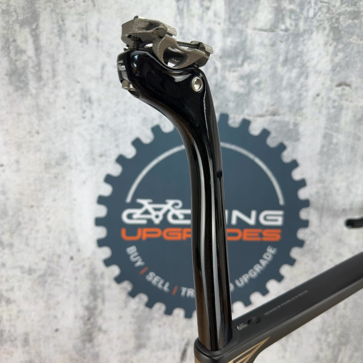 Light Use! 2026 Pinarello Dogma GR 530 Gravel Black on Black Carbon Frameset