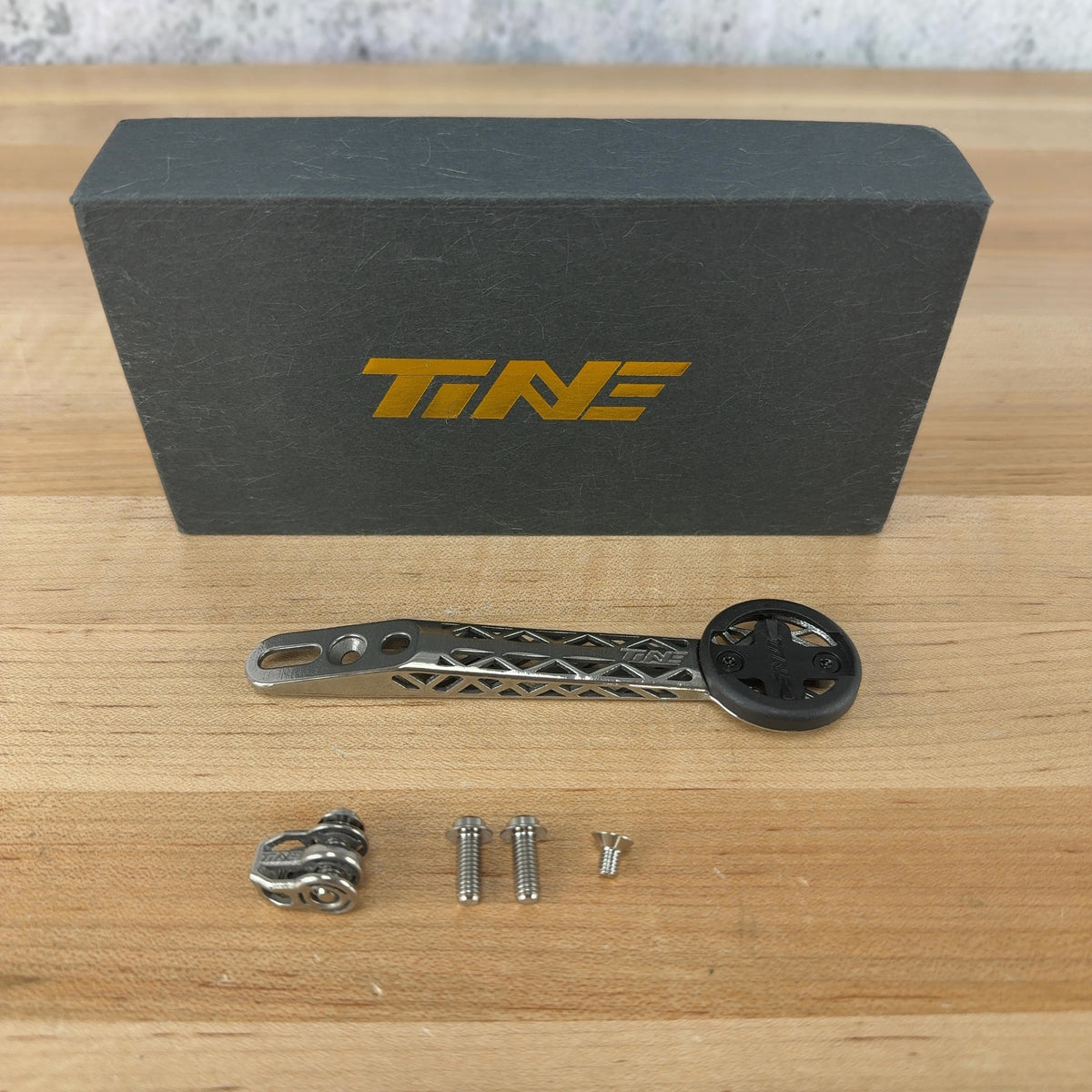 New! TiNE Darimo Nexum DRAG Turbo Titanium Gopro Computer Mount MSRP $235