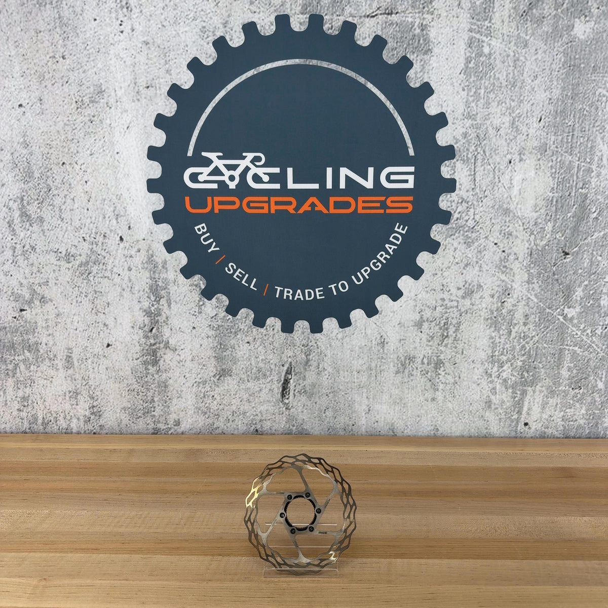Low Mile! Galfer Wave Road 140mm Center-Lock Disc Brake Rotor 83g