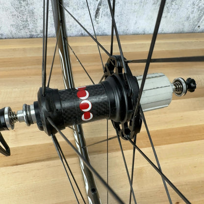 Low Mile! Campagnolo Bora Ultra 50 AC3 Rim Brake Carbon Bike Wheelset 700c 1545g
