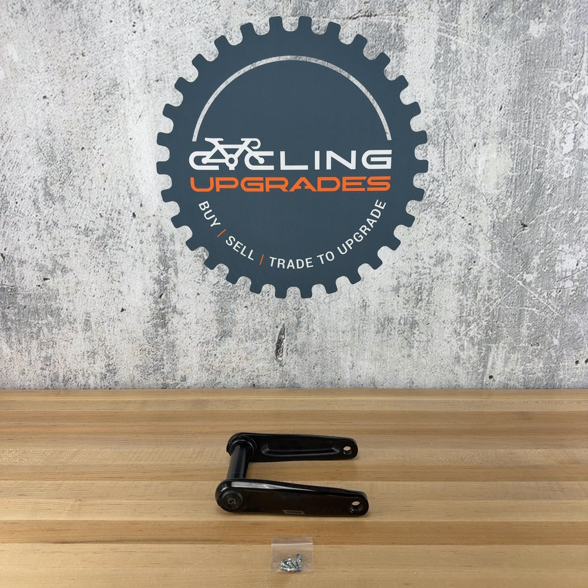 Light Use! SRAM Rival AXS D1 Quarq Power Meter 165mm Alloy Crank Arm Assembly
