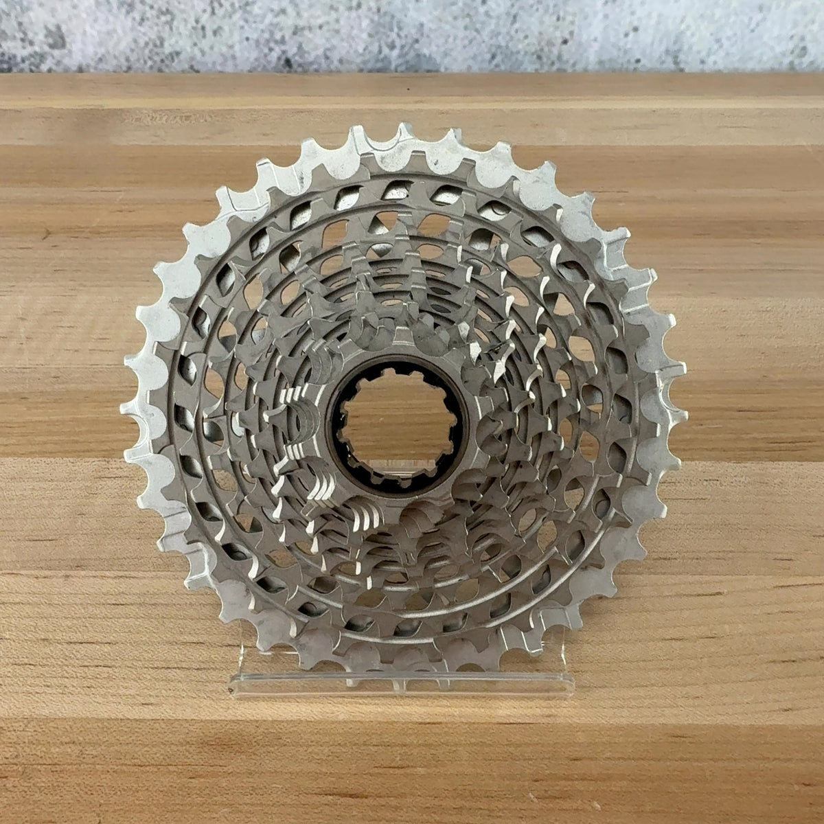Low Mile! SRAM Red AXS XG-1290 10-36t E1 Silver 12-Speed Silver Bike Cassette