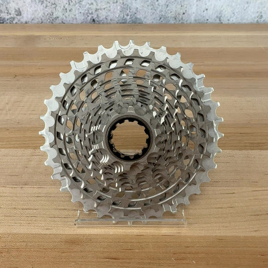 Low Mile! SRAM Red AXS XG-1290 10-36t E1 Silver 12-Speed Silver Bike Cassette