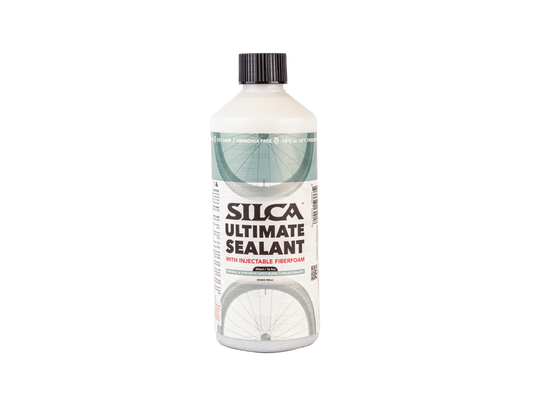 New! Silca Ultimate Sealant w/ Injectable Fiberfoam Bike Tire Sealant 500ml / 16.9oz