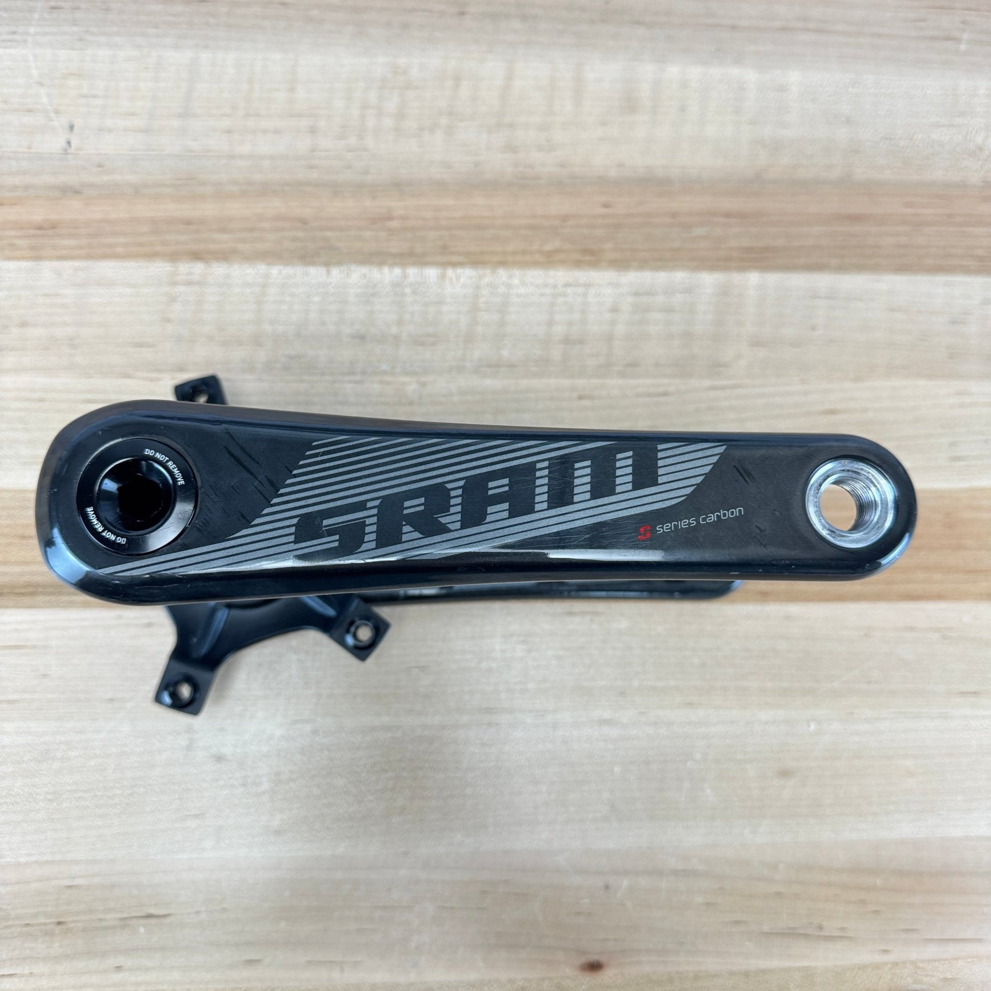 Low Mile! SRAM S-900 172.5mm BB30 Spindle 5-Bolt Carbon Crankset 514g w/ Spider