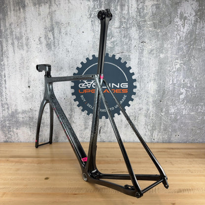 New! 2024 Allied Alfa 56cm Dark Nebula Carbon Road Bike Frameset 700c 1939g