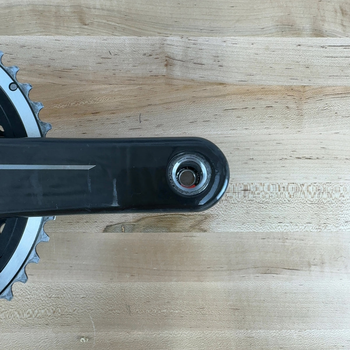 Low Mile! SRAM Red AXS E1 Power Meter 165mm 46/33T Carbon Dub Bike Crankset — photo 4 of 9