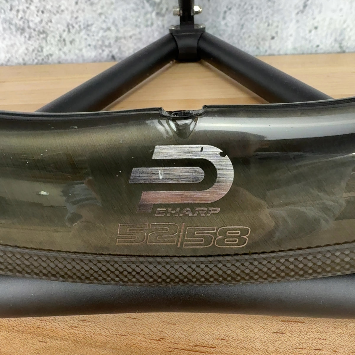 Pertual Sharp 52/58 Rim Brake Ceramic Quick Release 700c Carbon Wheelset 1464g