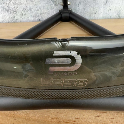 Pertual Sharp 52/58 Rim Brake Ceramic Quick Release 700c Carbon Wheelset 1464g