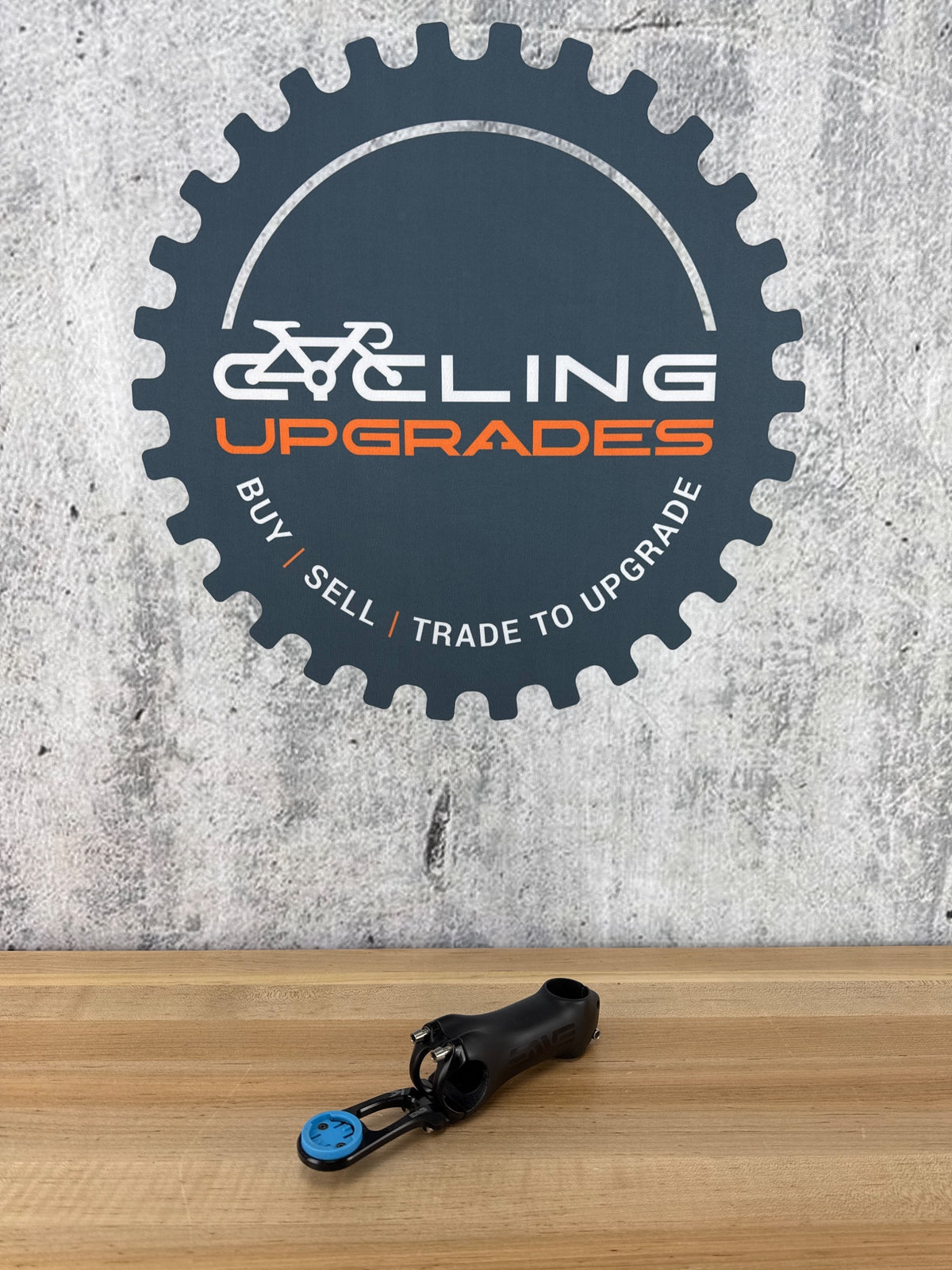 Light Use! Enve Road Carbon 100mm -6 Degree 31.8mm w/Computer Mount Stem 172g
