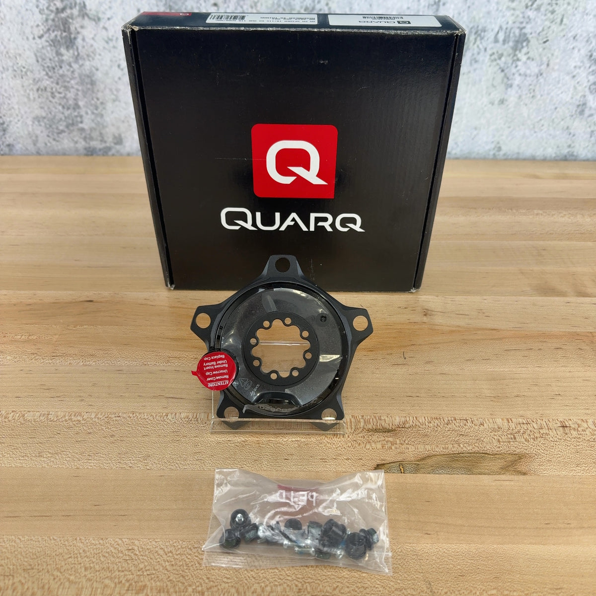 New! Quarq DZero DUB Power Meter 110mm x 5-Bolt 8-Bolt Spider 125g MSRP $470