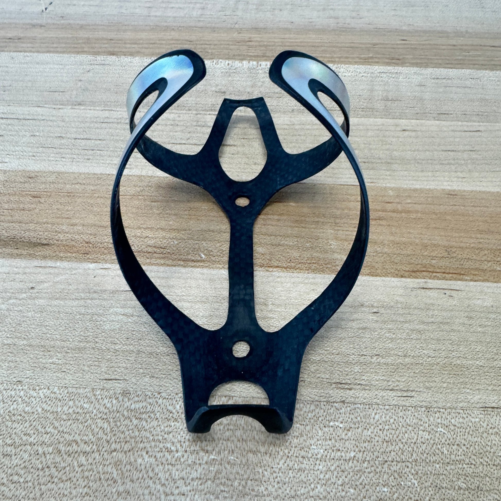 Low Mile! Ciclovation Tai Chi Pearl White Carbon Water Bottle Cages
