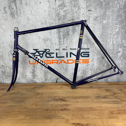 1995 Della Santa Special Corsa 25th Anniversary 57cm Rim Brake Steel Frameset 700c