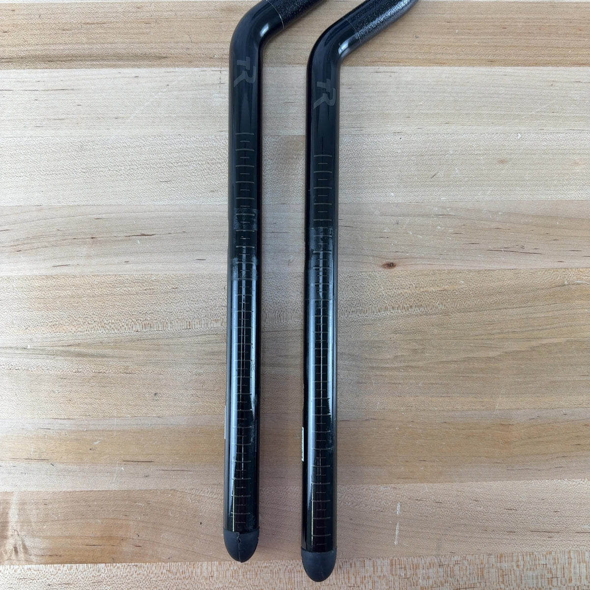 Tririg Gamma One Carbon 22.2mm J-Bend TT/Triathlon Aero Bar Extensions 133g
