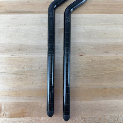 Tririg Gamma One Carbon 22.2mm J-Bend TT/Triathlon Aero Bar Extensions 133g