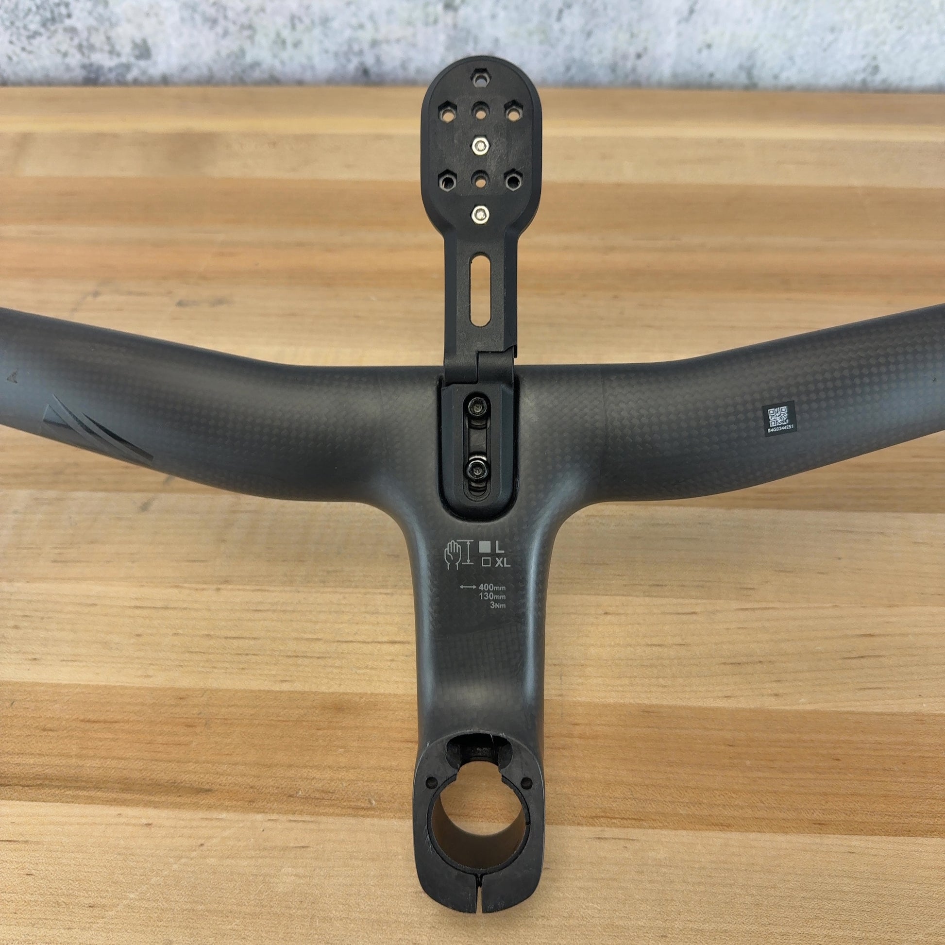 Low Mile! Vision Metron 5D ACR Evo 40cm x 130mm B4 Carbon Integrated Handlebar