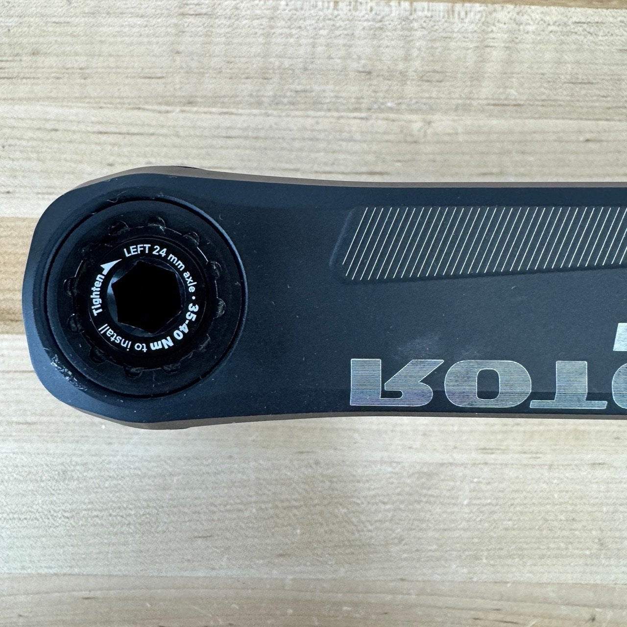 Rotor Aldhu 155mm Alloy OCP Direct Mount Aluminum Crankset without Chainrings