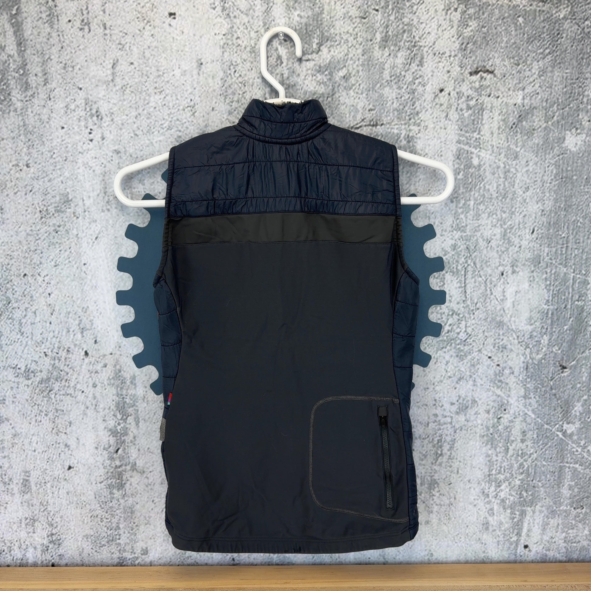 Velocio Recon Medium Navy Blue Women's Cold Weather Cycling Vest
