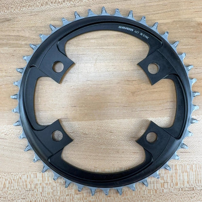 Light Use! SRAM X-Sync 4-Bolt 107 BCD 42t 1x Gravel Bike Chainring 81g