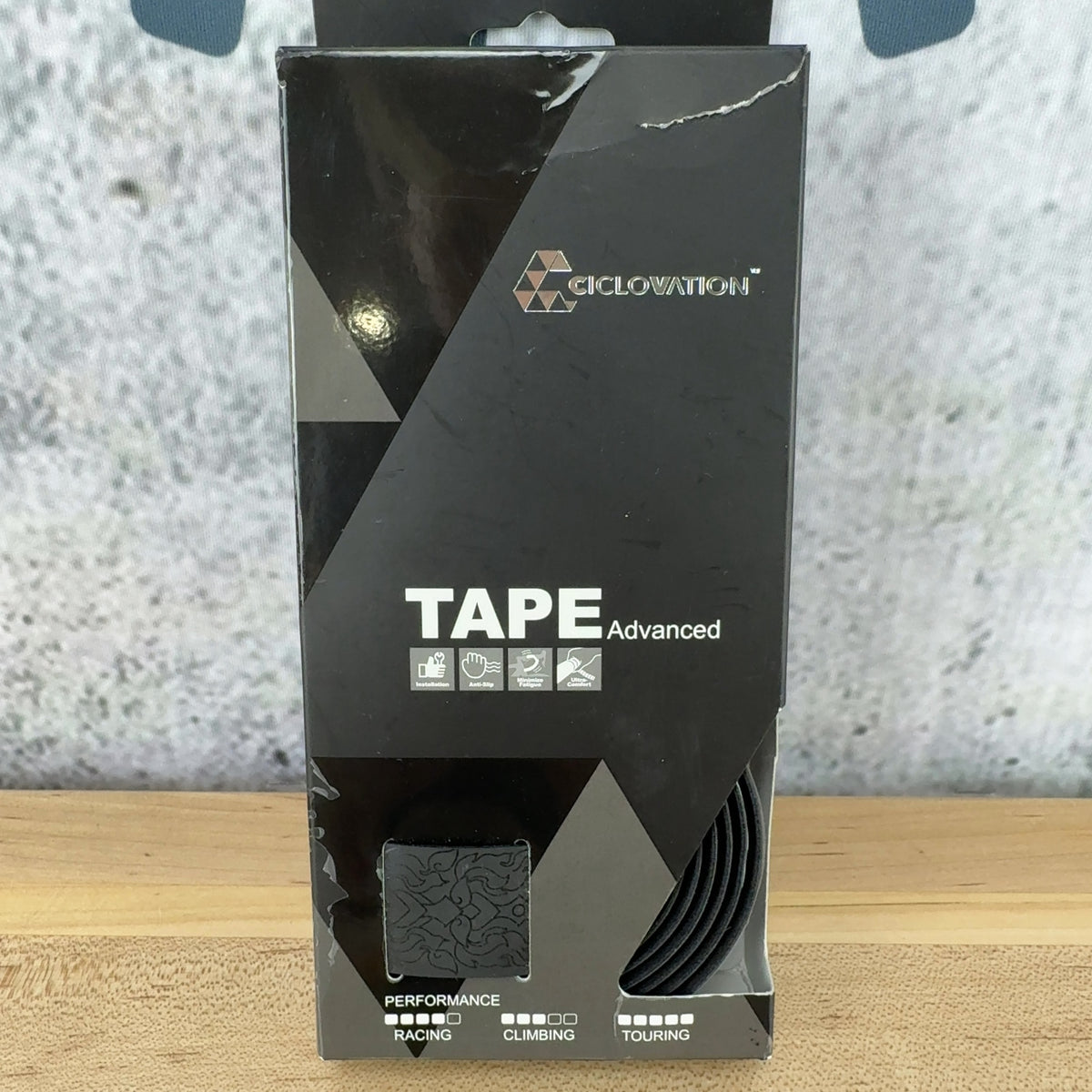New! Ciclovation Advanced Tape Black Cycling Handlebar Tape — photo 1 of 5