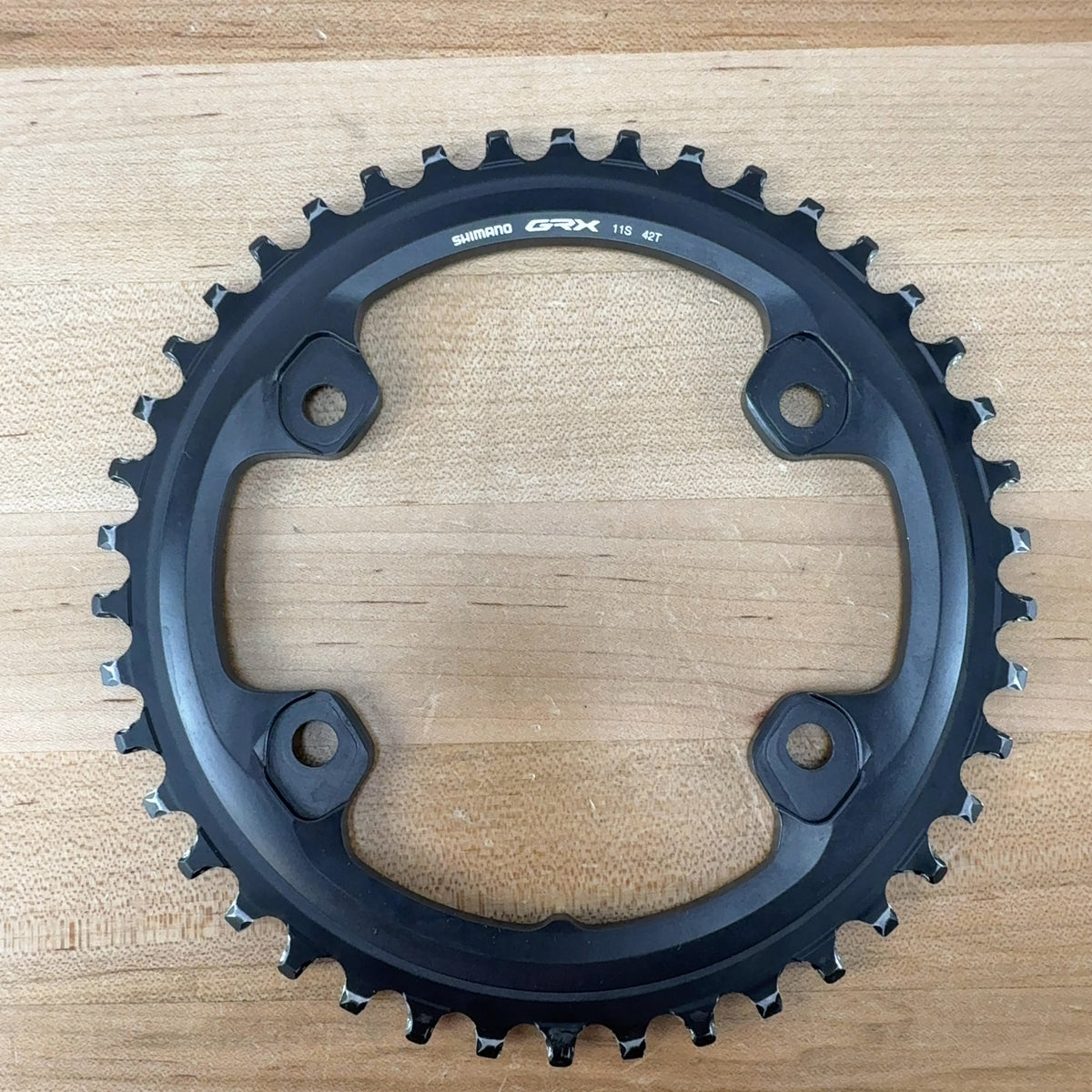 Light Use! Shimano GRX RX600 42t 11-Speed 4-Bolt 110BCD Gravel 1x Chainring 92g — photo 3 of 5