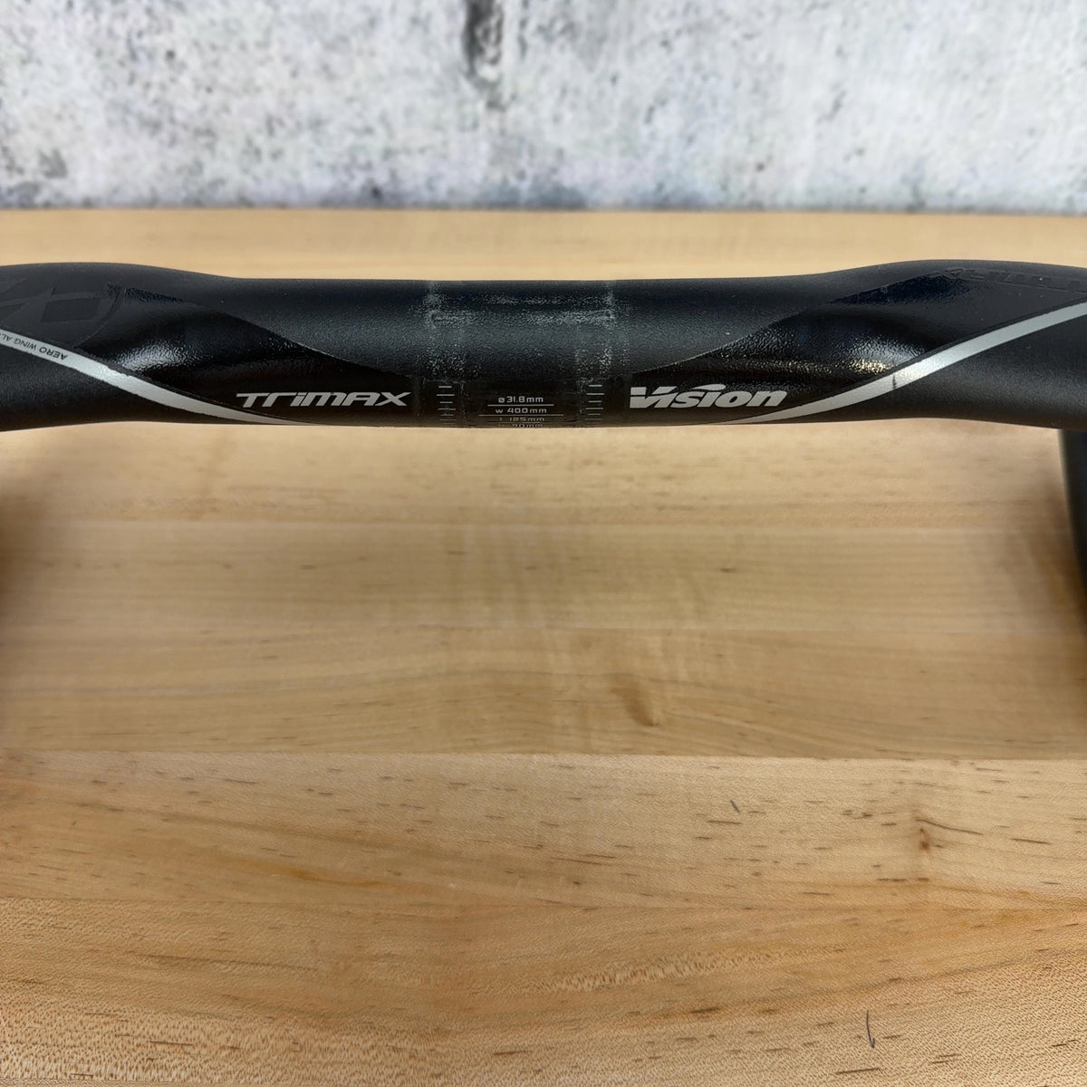 Vision Trimax Aero 40cm 31.8mm Alloy Drop Bar Bike Handlebar 295g — photo 4 of 11
