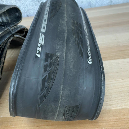 Low Mile! Pair Continental Grand Prix 5000 S TR 700x32mm 700c Tubeless Tires