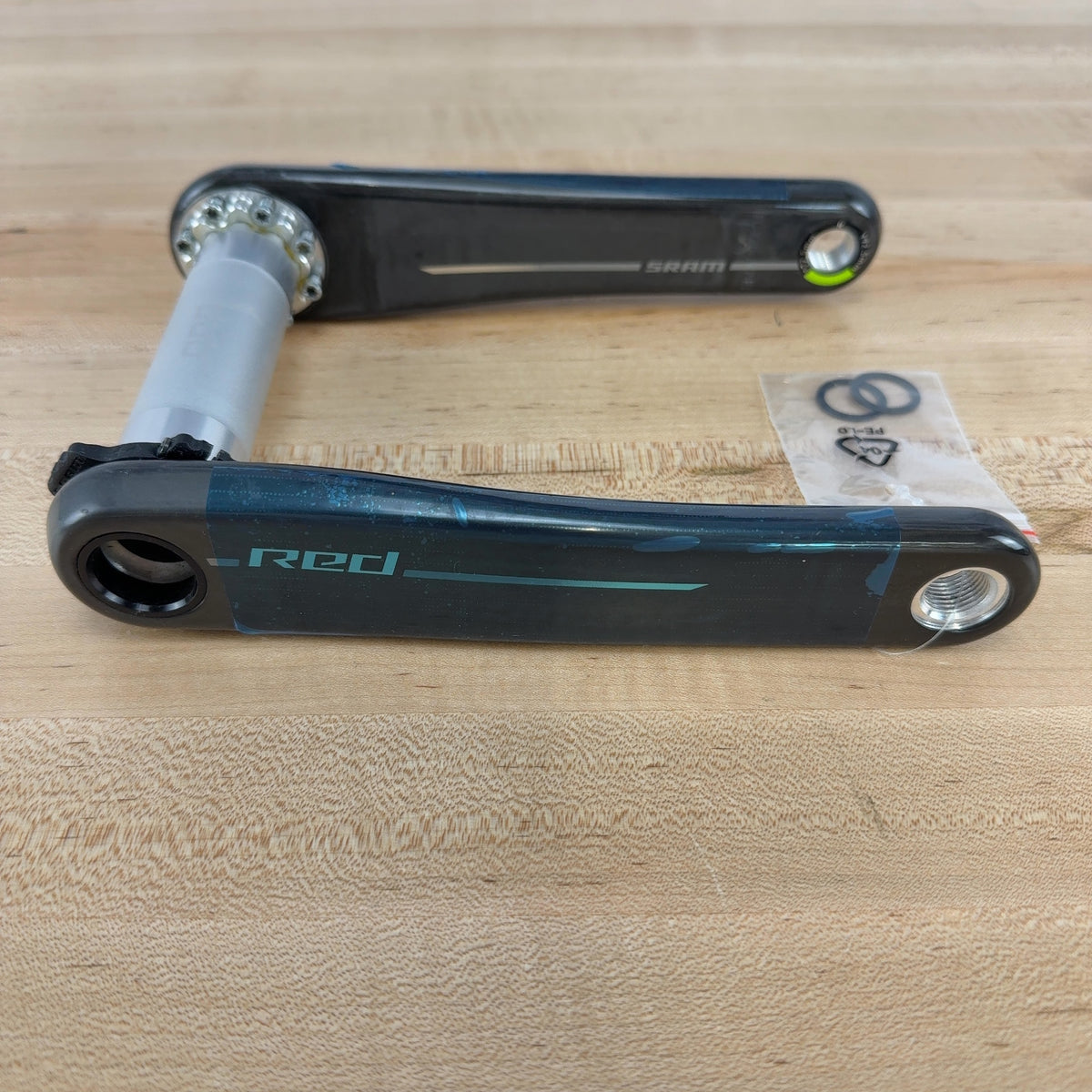 New! SRAM Red AXS E1 172.5mm 8-Bolt DM Carbon Crank Arm Assembly 322g MSRP $440 — photo 1 of 4